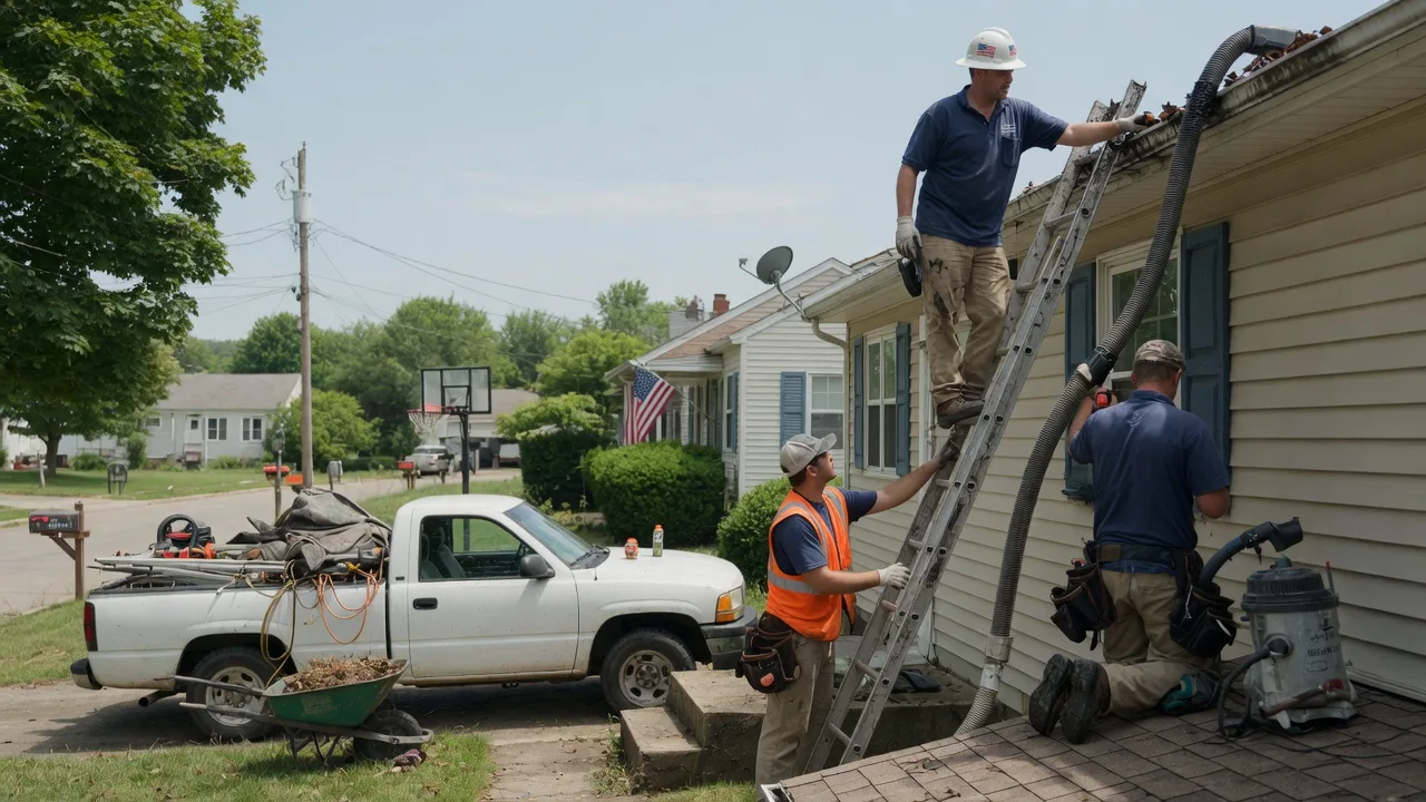 Gutter Installation in Roanoke, IN near me